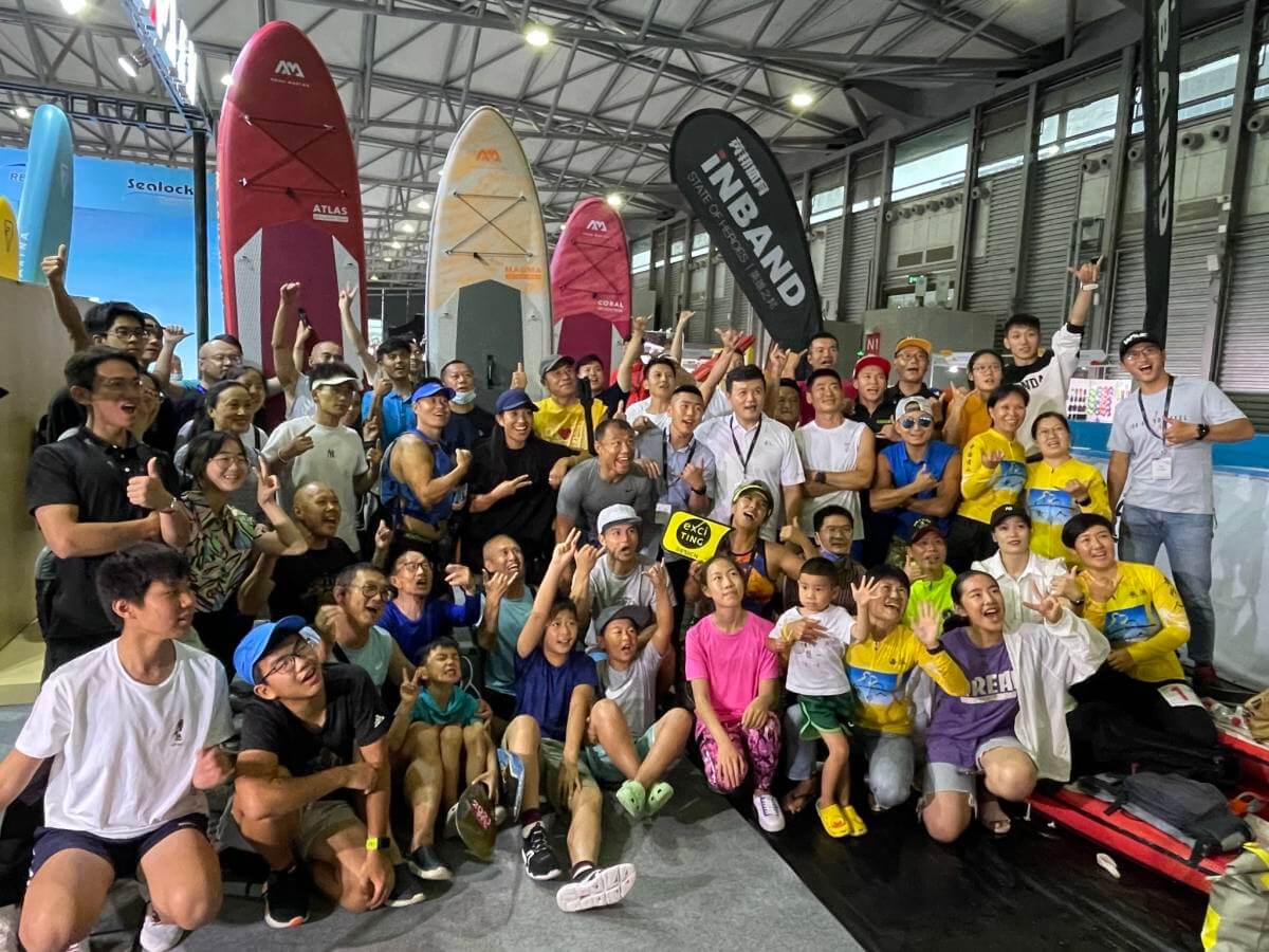 2021 Sup Event the First Indoor Stand Up Paddle Board Race in China